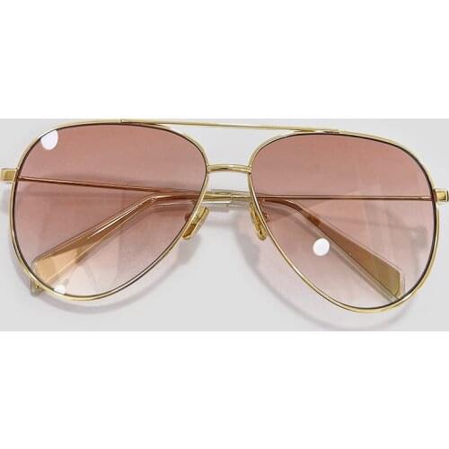 Vintage Pilot Sunglasses Women And Men Luxury Brand Alloy Frame Men Sun Glasses Fashion Shades Oculos