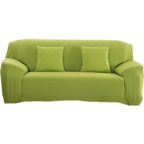 Universal Solid Color Polyester Sofa Cover High Elasticity Non-slip Couch Slipcover Furniture Chair Protector Cover 23colors