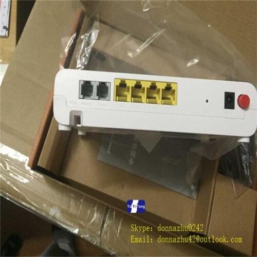 ZTE ZXA10 F417 EPON ONU with 4 ethernet port , optical network FTTH terminal ZTE F400 F401 F402 F411 F412 F417 F420 F460