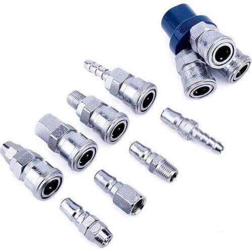 1/4 Quick connector air pneumatic mount compressor accessory gas distributor pump tool SMY/SMV quick pneumatic connector