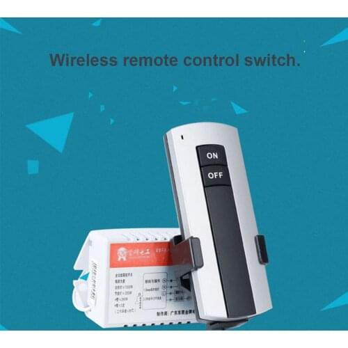 1/2/3 Ways ON/OFF AC Wireless Receiver Lamp Light Remote Control Switch 200V-240V Hot Sale Smart Wireless Switch