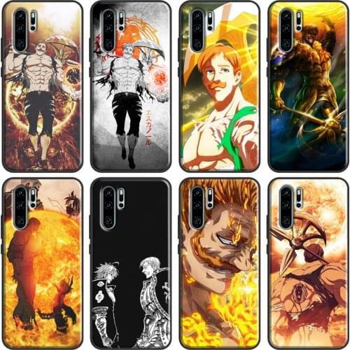 Escanor Seven Deadly Sins Case For Huawei P Smart 2019 Z Nova 5T P40 P20 P30 Pro Mate 20 Lite Honor 10i 8X 9X Cover