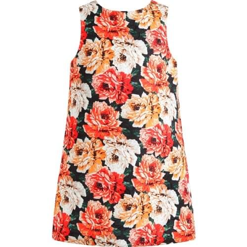 Kidsalon Girls Dress Rose Flower Summer Kids Dresses for Girls Costume A-Line Children Princess Dress Baby Girl Clothes