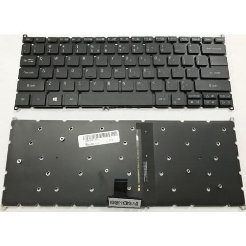 NEW Laptop US Keyboard for Acer Aspire R5-471 R5-471T R14 R5-471T-534X laptop keyboard Black Backlit
