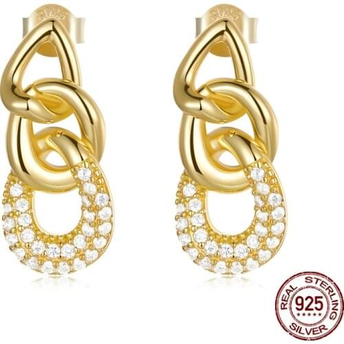 Odakasenjade Women's Gold Earrings