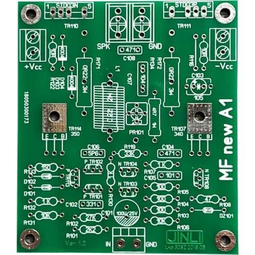 20W Class A Single and Dual Channel Amplifier Circuit Board PCB Music Fax New A1 Circuit 08 Version A1