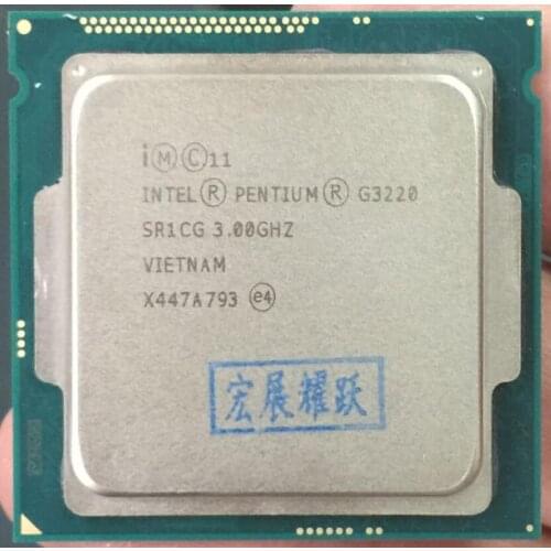 Intel Pentium Processor G3220 LGA1150 22 nanometers Dual-Core 100% working properly Desktop Processor