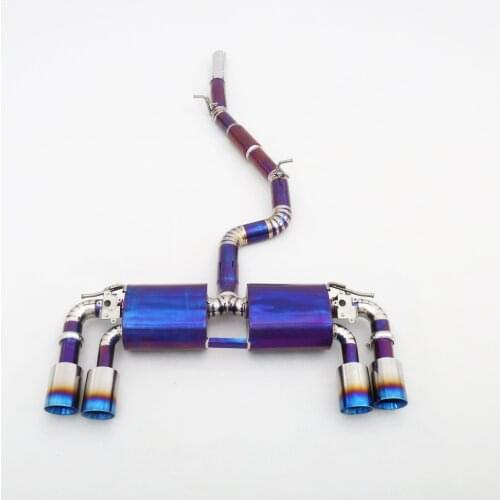 RES Exhaust Gesture Sensor Control Exhaust Valvetronic Catback System For Golf R MK7 MK7.5