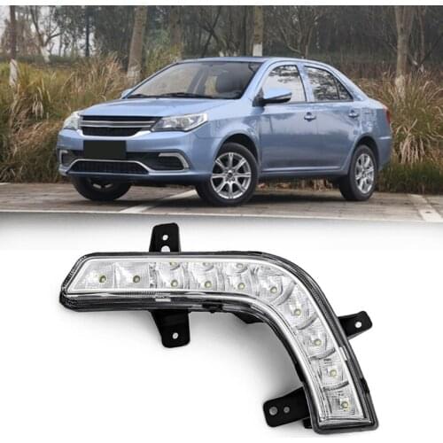 Novel-Car Front LED Fog Light Daytime Running Light for Geely GC6/MK 16-19
