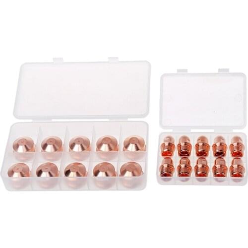 A101 A141 Electrode Nozzle 1.7mm 1.4mm Plasma Cutter Torch Consumables 16FA