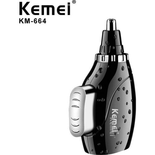 Nose Trimmer Manual Kemei Hair Device KM-664 Hand-operated Clipper Male Mans Grooming Cutter Without Electricity Shaver