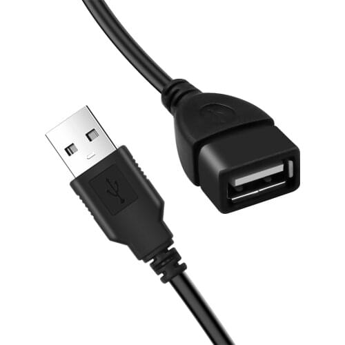Kebidu USB 2.0 Extension Cable 3m USB Male to Female USB Cable Super Speed Data Sync Extension Cable Cord For PC Laptop Keyboard