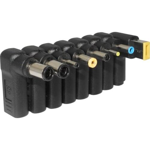 8 Pcs USB C Type C Universal Laptop AC DC Jack Power Supply Adapter Connector Plug for Lenovo Asus Hp Dell