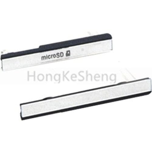 OEM SD + SIM Card Cover Flap Replacement for Sony Xperia C3 S55T S55U D2502 D2503 D2533