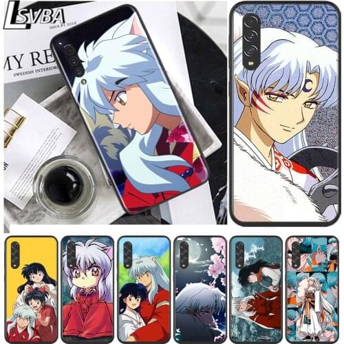 Anime Inuyasha for Samsung Galaxy A90 A80 A70 A60 A50 M60 M40 A20E A2Core A10S A10E Silicon Soft Black Phone Case