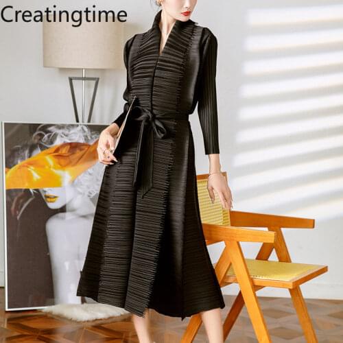 CREATINGTIME Long Sleeve Summer Dresses