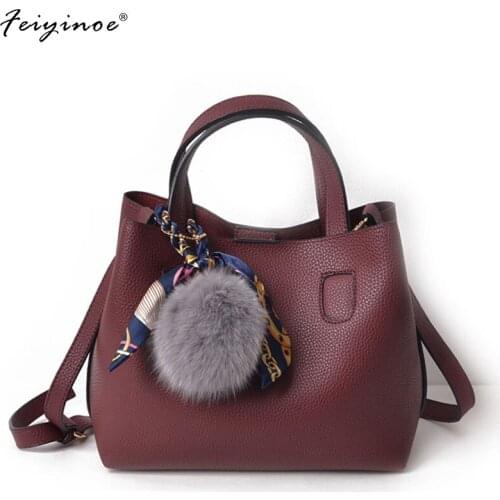 FEIYINOE Faux Leather Bags For Women