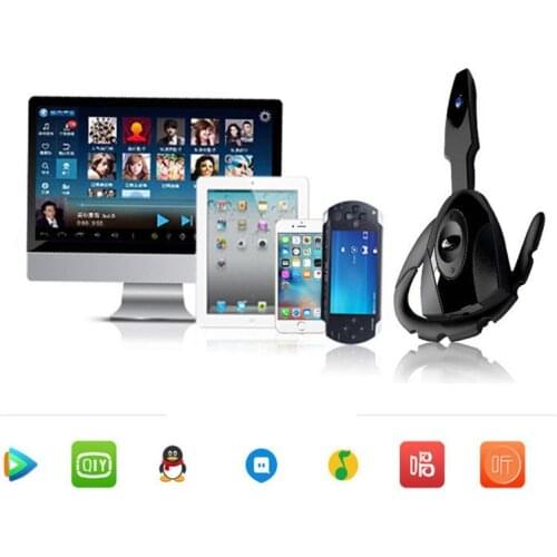 NEW Bluetooth 4.1 Wireless Headset Earphone Headphones with Microphone Hands-free Ear Hook Headset for samsung PS3 game console