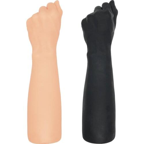 Sex Product Fist Dildo Extreme Huge Phallus SM Realistic Fist Sex Toys Dick Big Hand Arm Dildo Fisting Anal Plug Penis for Women