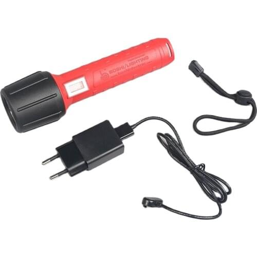 3W 3100mAh Explosion-Proof Rechargeable LED flashlight SP-1 ,Waterproof high power flashlight with CE+ IP68 Waterproof
