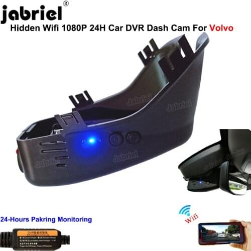 WIFI Dash Cam Car DVR Cameras 24H Dashcam Video Recorder for Volvo S60 S80 2012 2015 V40 V60 V70 XC60 XC40 XC70 XC90 S40 S90