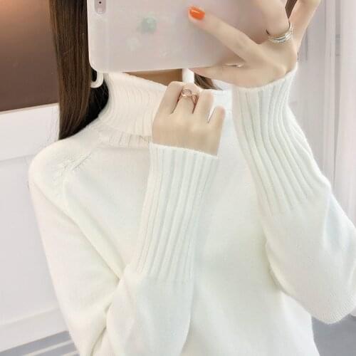 Womens Sweaters 2021 Winter Clothes Women Turtleneck Sweater Women Pullover Jumper Knitted Sweater Women Sweaters Winter Pullove