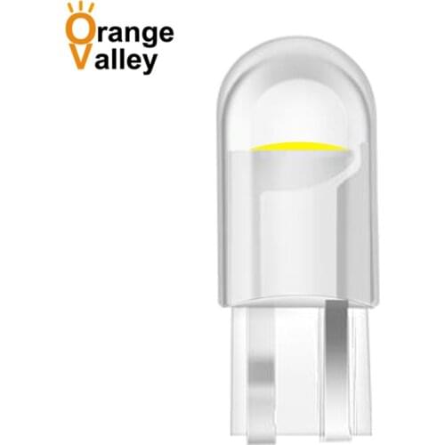 1pcs Car LED T10 W5W WY5W 168 194 501 LED Bulbs for Auto Interior Lights Map Dome Door Trunk Instrument Lamp 12V