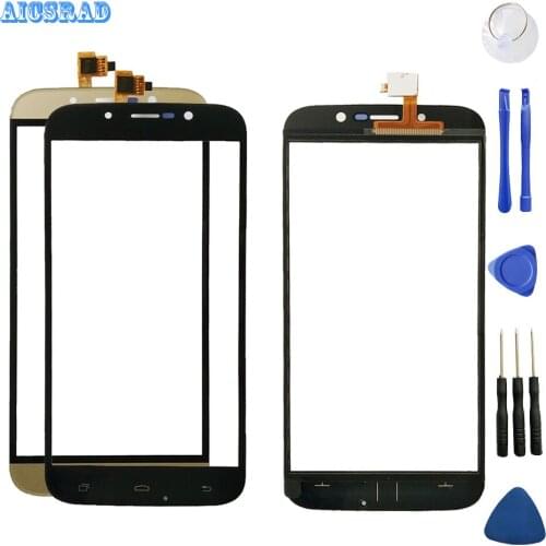 Aicsrad For 5.5 inch DEXP Ixion ES255 Fire Touch Screen Glass 100% Guarantee Original Glass Panel Screen es 255 +TOOLS