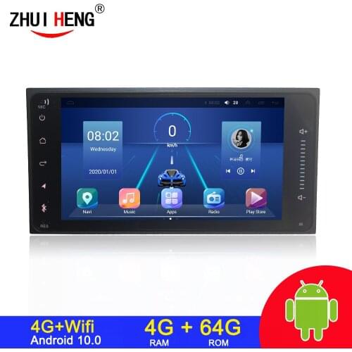 2DIn Raido Car android Car Radio Multimedia Player For toyota vios crown camry hiace previa corolla rav4 car radio bluetooth