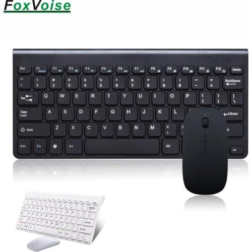 Mini Wireless Keyboard And Mouse Combo Set Protable Multi Media Keyboard Mouse For PC Computer Notebook Laptop Tablet Mac TV PS4