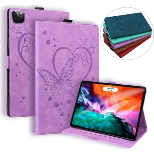 Tablet Cover for Lenovo Tab M10 10.1 Case TB-X306 X505X X605F Embossing Butterfly Funda Para for Tablet Lenovo M10 Fhd Plus 10 3