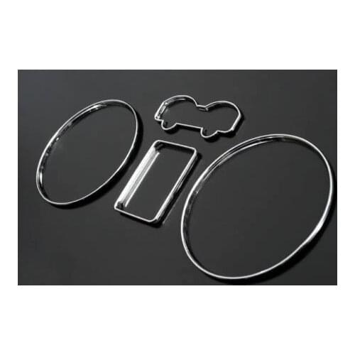 Chrome Speedometer Gauge Dial Rings Bezel/Trim for VW Golf 4 MK4 Passat 3B B5 T4 Van