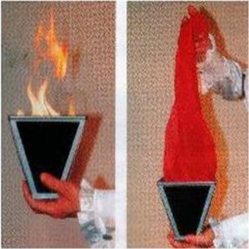 Multi Cone - Fire,Stage Magic Trick,Fun,Accessories,Silk Magic Props,Party Trick,Illusions,Gimmick,Magician Toys