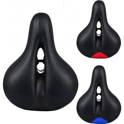 1PCS 3D Soft Thickened Bicycle Seat Breathable Bicycle Saddle Seat Cover Comfortable Foam Seat Mountain Bike Pad Comfort Cushion