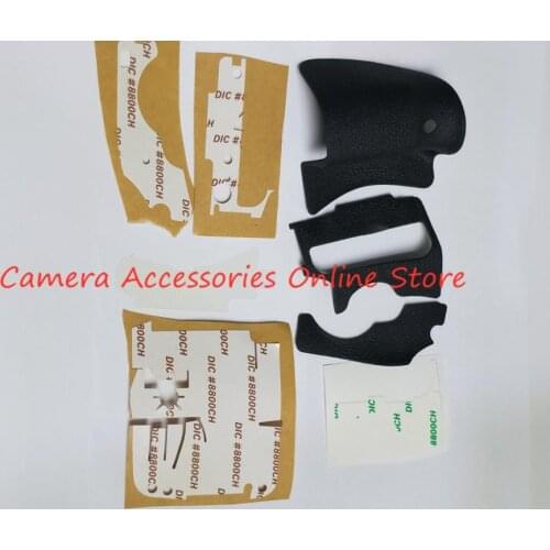 A Set of 3PCS New original Bady rubber (Grip+left side+thumb) repair parts For Canon EOS 60D DS126281 SLR
