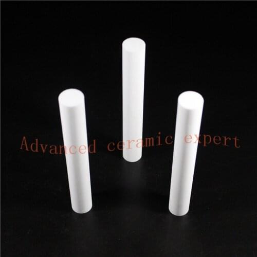 Machinable Glass Ceramic Rod/Macor bar D105*L150mm/Ceramic Processing Custom/Ceramic Refractory Rod