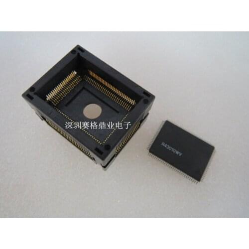 Original Key IC Test Seat LQFP100 TQFP100 QFP100 Burning Programm Socket Adapte