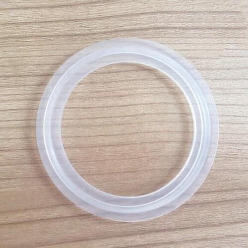 Fit 108mm 4.25" Pipe OD 4" Tri Clamp Sanitary Transparent Silicon Sealing Gasket Strip Homebrew For Diopter Ferule