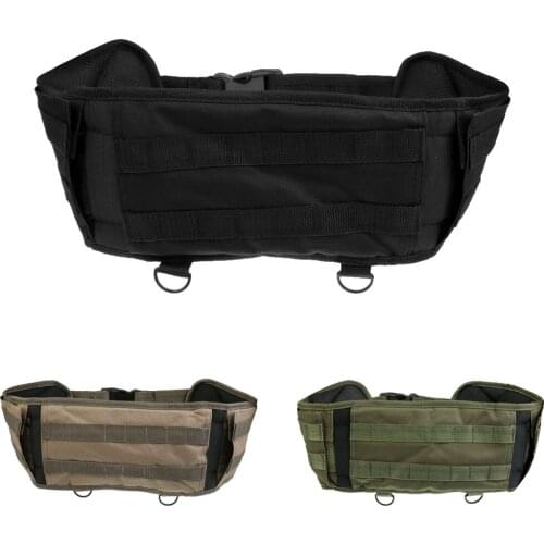 Durable Outdoor Waist Padded Belt Fanny Pack Load Belt Sport Hunting with 3 Colors to Choose