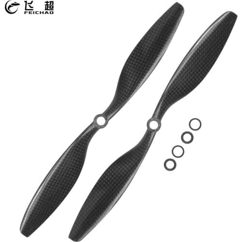 10x4.5 3K Carbon Fiber Propeller CW CCW 1045 1045R Props For RC Quadcopter Hexacopter Multi Rotor UFO Drone Accessory F05301