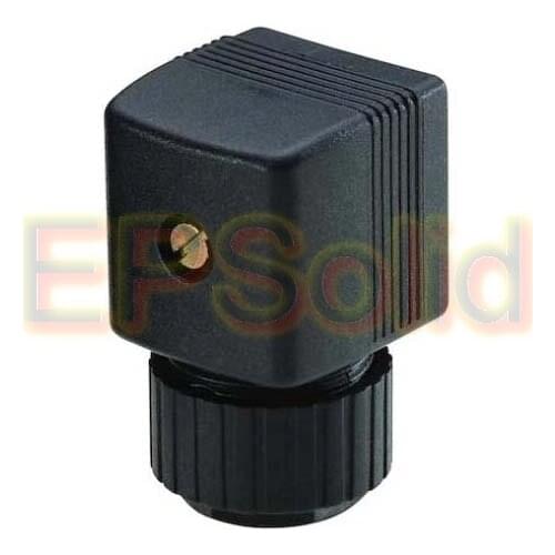 Free Shipping 10PCS/LOT 18mm PLUG FOOT DISTANCE DIN43650A Connector Plugs 2508 Type Connectors