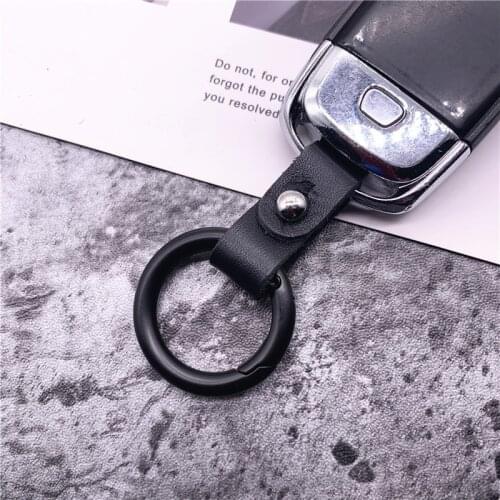 Lanyards Soft leather Universal short rope Lanyard for Keys Phones Strap Keycord Accessories for IPhone X 7 Plus 8 6S