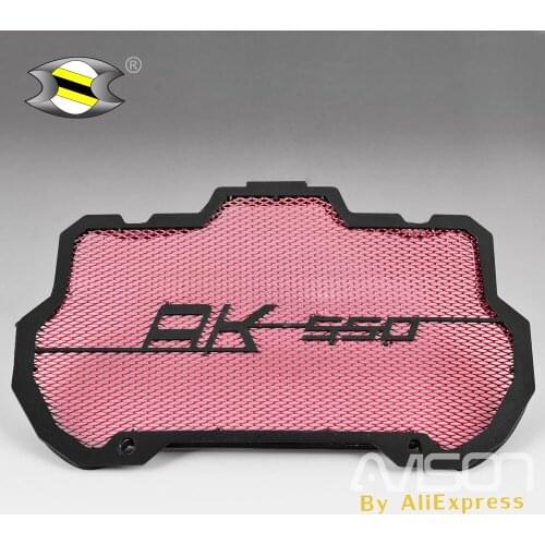 For KYMCO AK550 Radiator Grille Guard Radiator Cover Protector Stainless Steel 2017-2018 Motorcycle Accessories