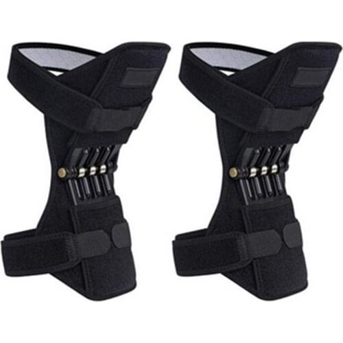 2pcs Joint Support Knee Pads Breathable Non-slip Power Lift Joint Support Knee Pads Powerful Rebound Spring Force Knee booster