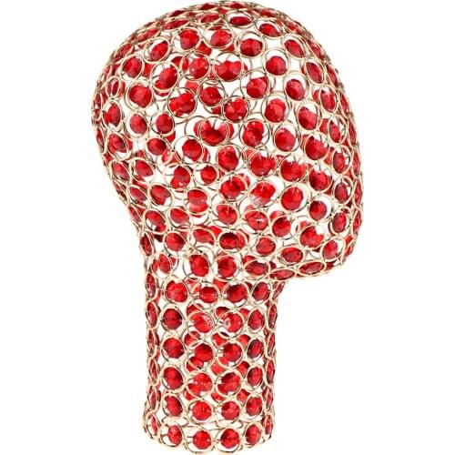 21’’ Wig Making Styling Mannequin Head Rhinestone Hat Holder Display Stand