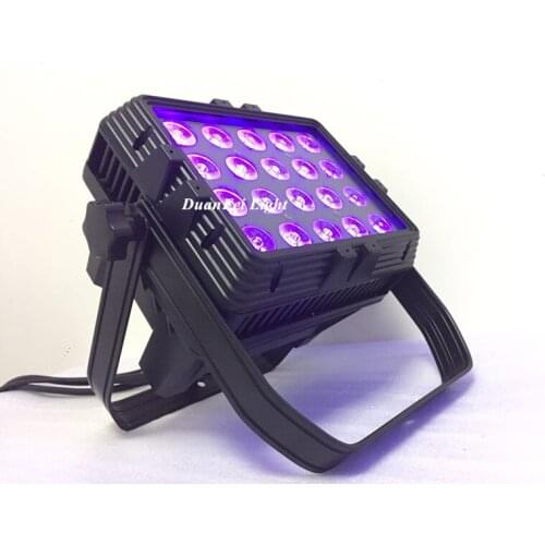 8lot 20*18W 6in1 city color led stage flood light stage light disco rgbwa uv ip65 outdoor LED wall washer light