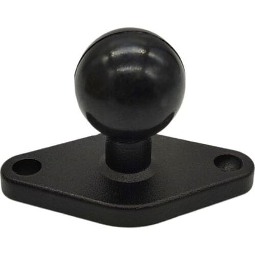 Aluminum Motorcycle Fixing Stand Plate Rubber Ball Head for Phone GPS