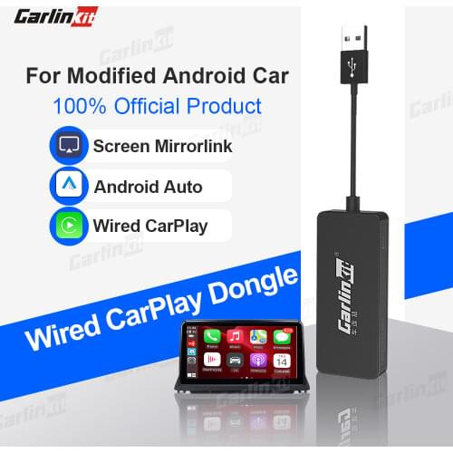 CarlinKit For Wired Carplay Dongle Android System Screen Smart Link Mirroring Android Auto Navigation Player Smart Link Box Map