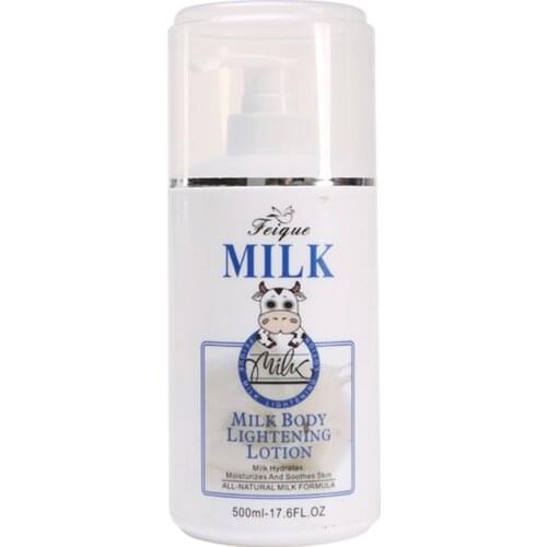 FEI QUE Natural Goat milk Women Skin Whitening renewing Moisturizing Anti-Wrinkle Body Lotion female beauty products care Ghana
