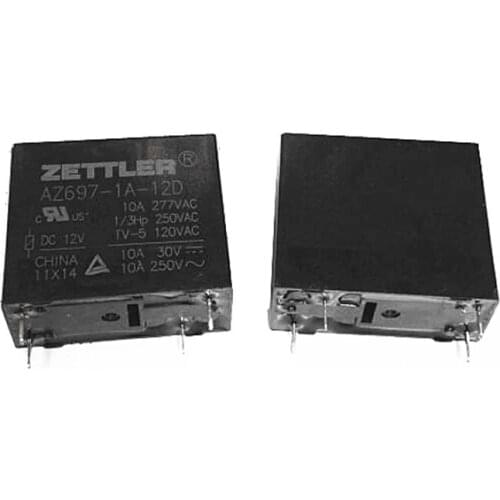 HOT NEW AZ697-1A-12D AZ697 1A 12D AZ6971A12D 12VDC DC12V 12V 10A